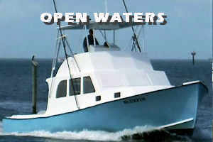 Open Waters charter fishing boat.