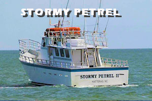Stormy Petrel charter fishing boat.